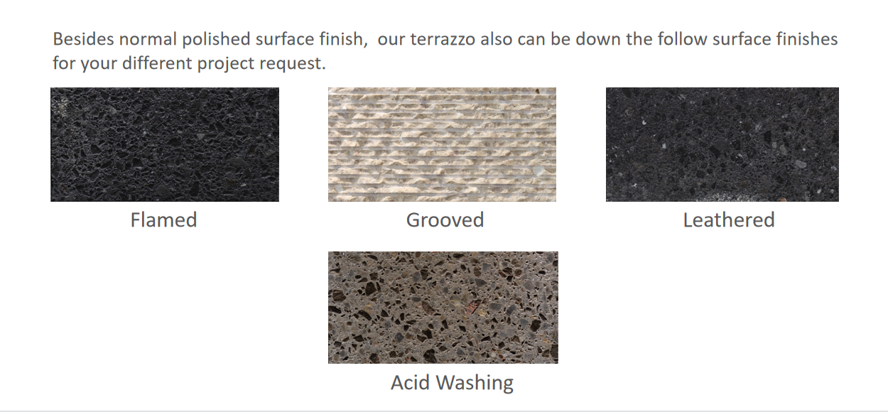 YDSTONE Cement Multi Colour Flooring Classic Terrazzo Tiles Big Aggregates for Stylish Interior Decor Wall Flooring factory