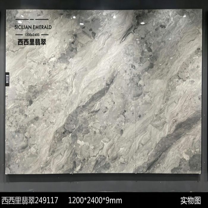 9MM Competitive Price Sintered Stone Sicilian Jade For Kitchen Counter