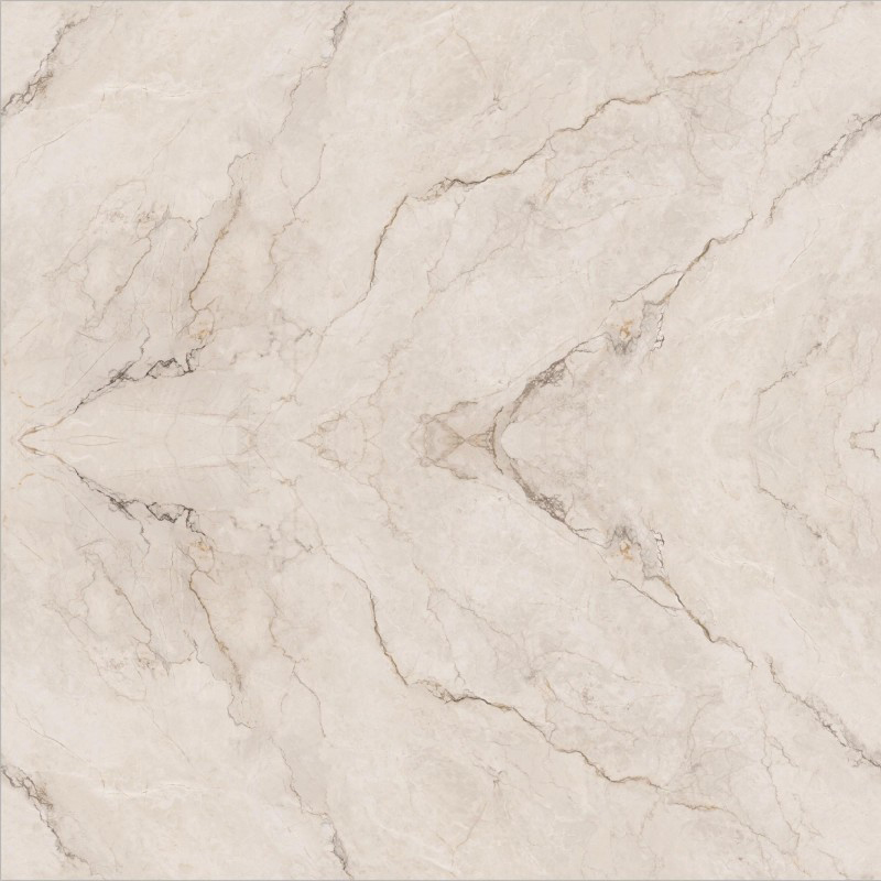 12mm Glossy Porcelain Slab Artificial Camus White Sintered Stone