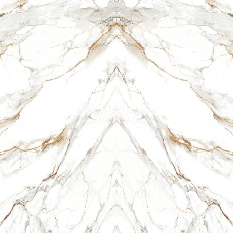 Large Size Calacatta Gold  Porcelain Wall Panel Artificial Fish Maw Gold Sintered Stone Slabs