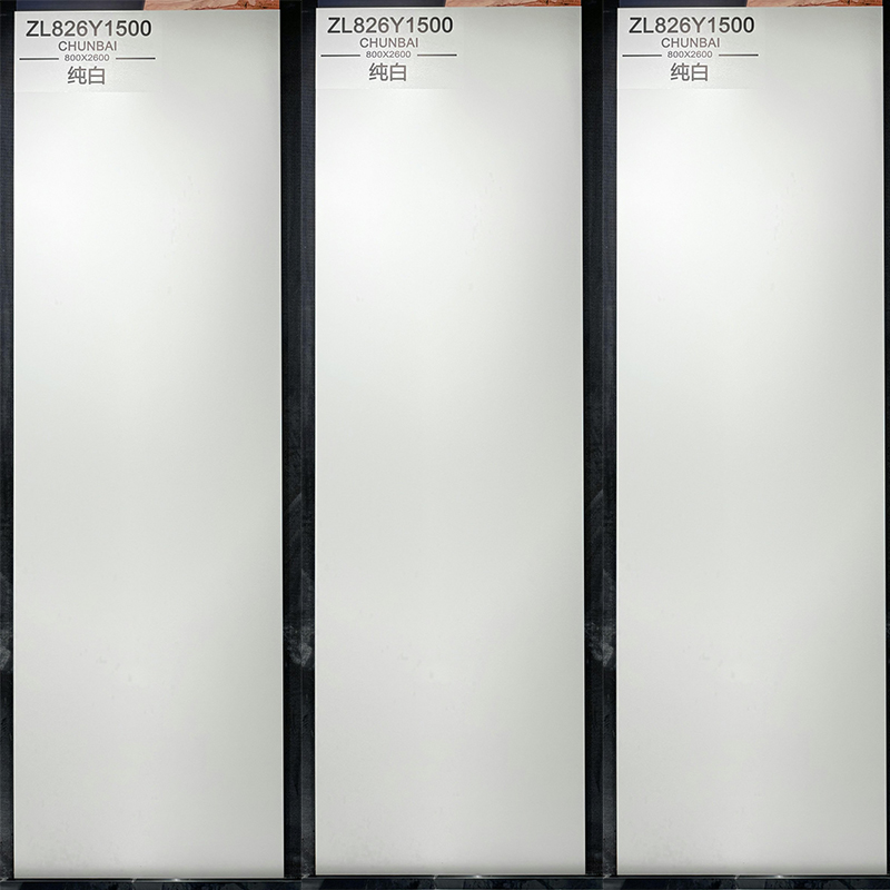 15MM Moscow White Sintered Stone Cut To Tiles for Flooring