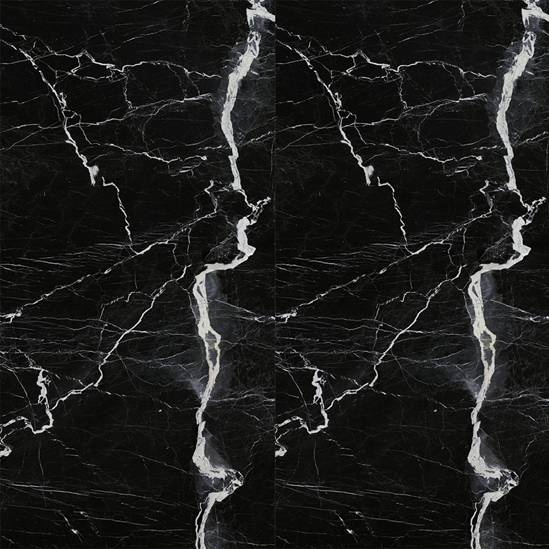 20MM Artificial Ahler Mountain Lightning Black Sintered Stone Slabs for Countertop