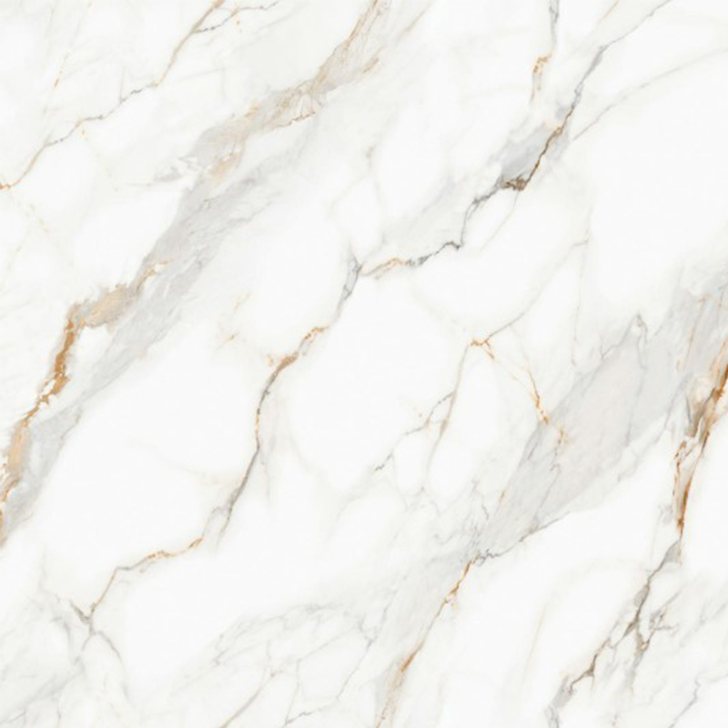 9MM Modern Design Carrara Gold Sintered Stone Porcelain Slab 