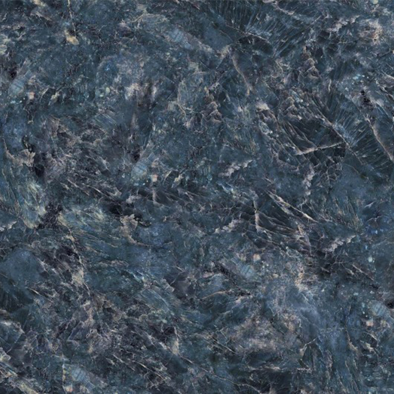 9MM Blue Jade Sintered Stone Polished Slabs Hotel Decoration