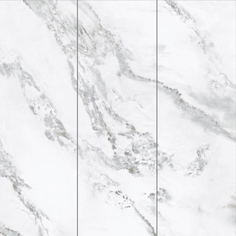 9MM Landscape Painting White Background Sintered Stone Big Slab Indoor Decoration