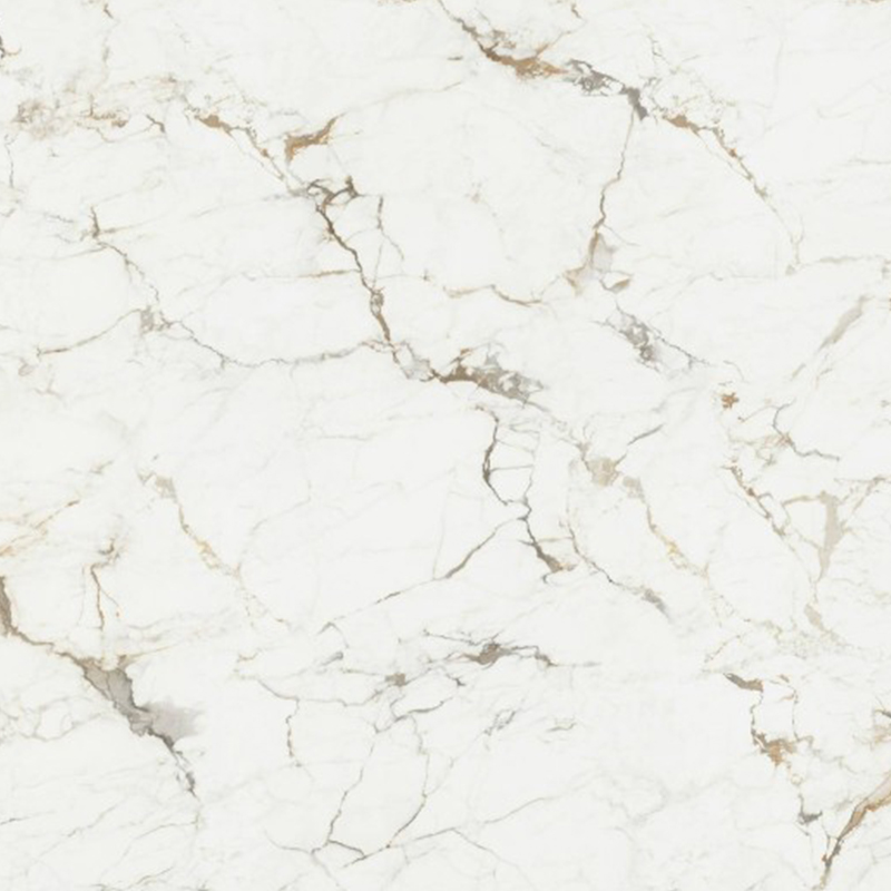9MM Versailles White Sintered Stone Polished Slab Living Room Wall Tiles 