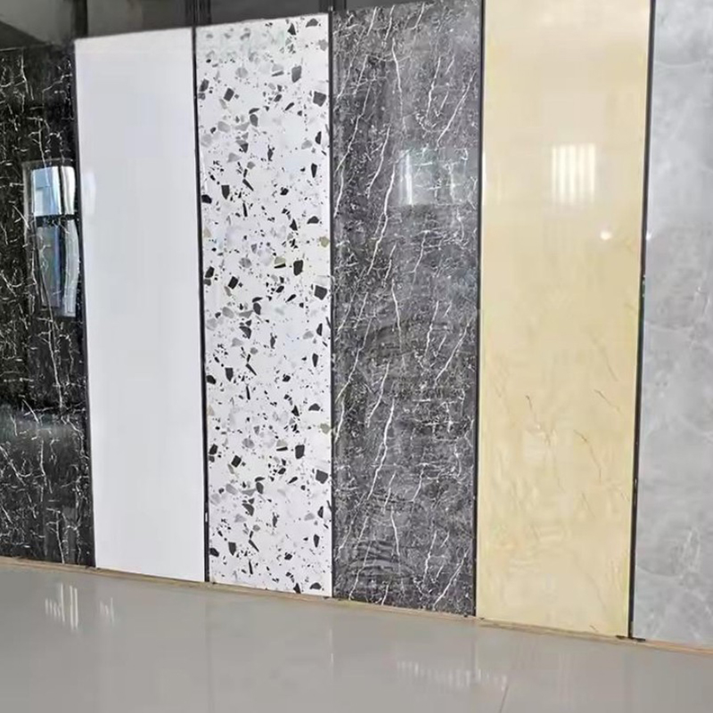 2.5mm Lightweight PVC Marble Sheets Waterproof spc Wall Panels for Interior Decoration