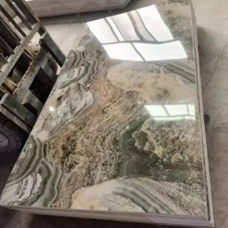 2.5mm Lightweight PVC Marble Sheets Waterproof spc Wall Panels for Interior Decoration