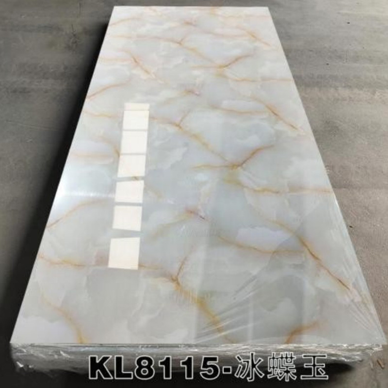 2.5mm Lightweight PVC Marble Sheets Waterproof spc Wall Panels for Interior Decoration