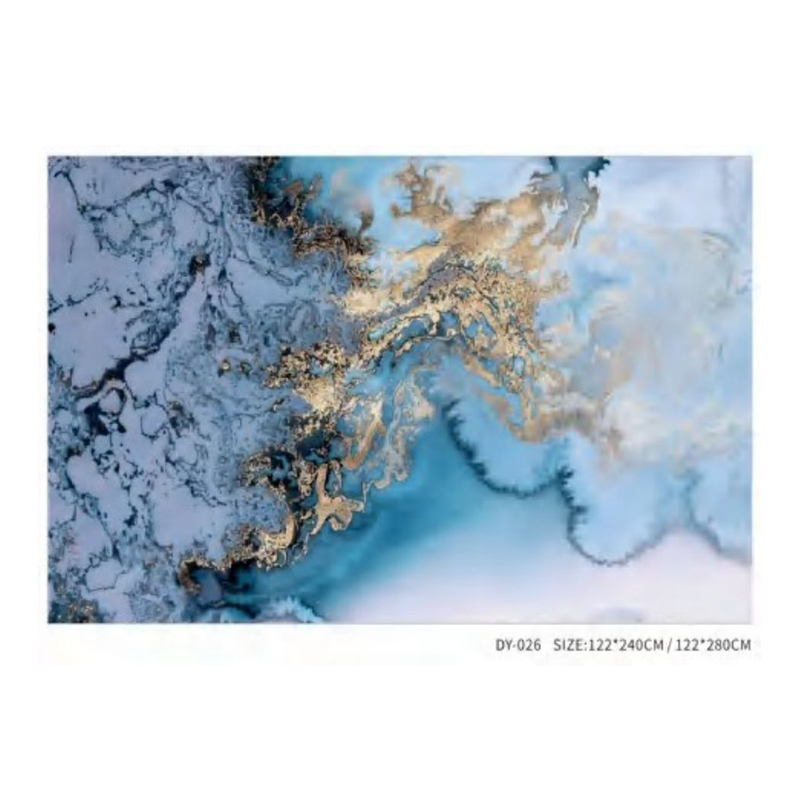 2.5mm Customized Film Series PVC Sheet UV Marble Board Interior Decoration