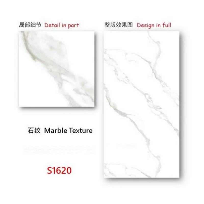 2.5mm Lightweight PVC Marble Sheets Waterproof spc Wall Panels for Interior Decoration