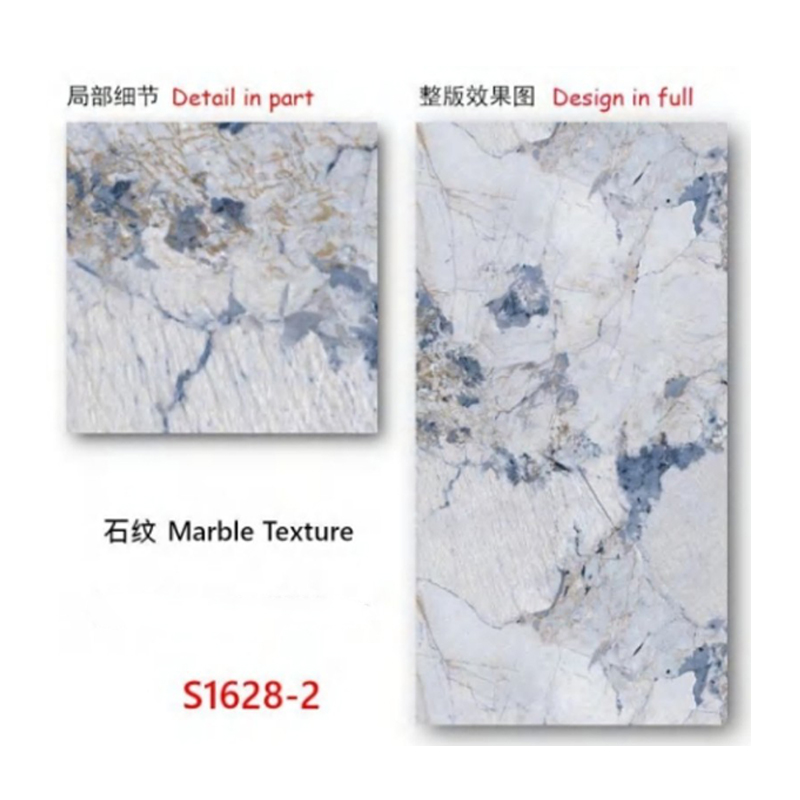 2.5mm Lightweight PVC Marble Sheets Waterproof spc Wall Panels for Interior Decoration