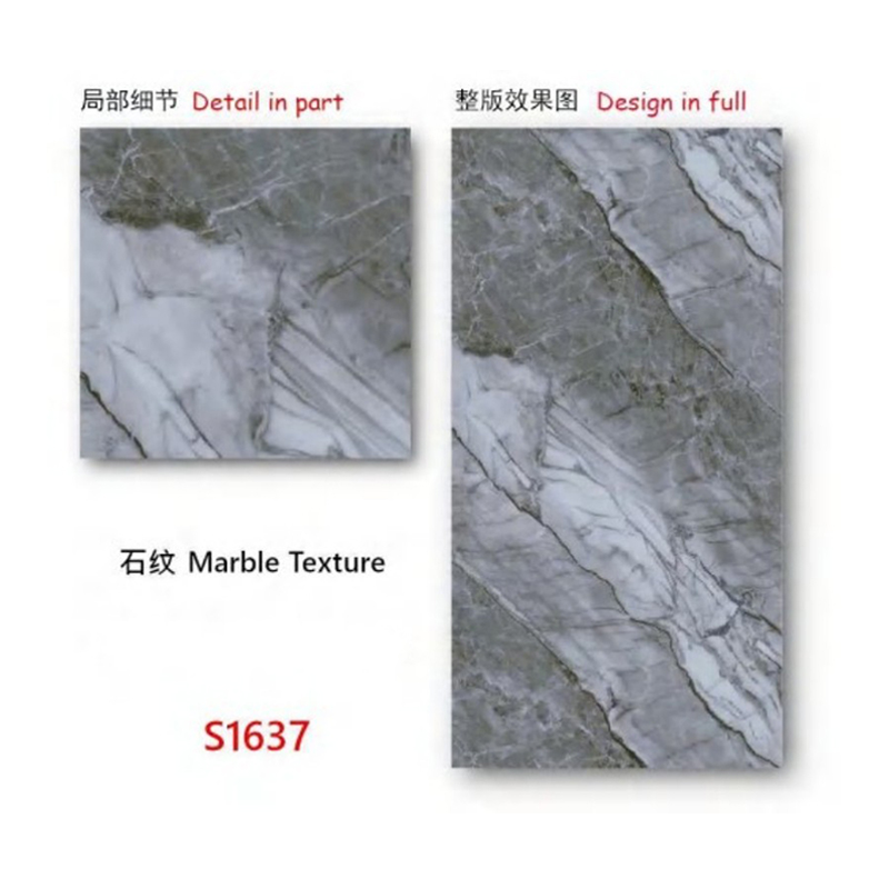 2.5mm Lightweight PVC Marble Sheets Waterproof spc Wall Panels for Interior Decoration