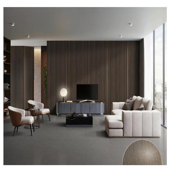 6MM Porcelain Sintered Stone Black Walnut for Livingroom & Bedroom