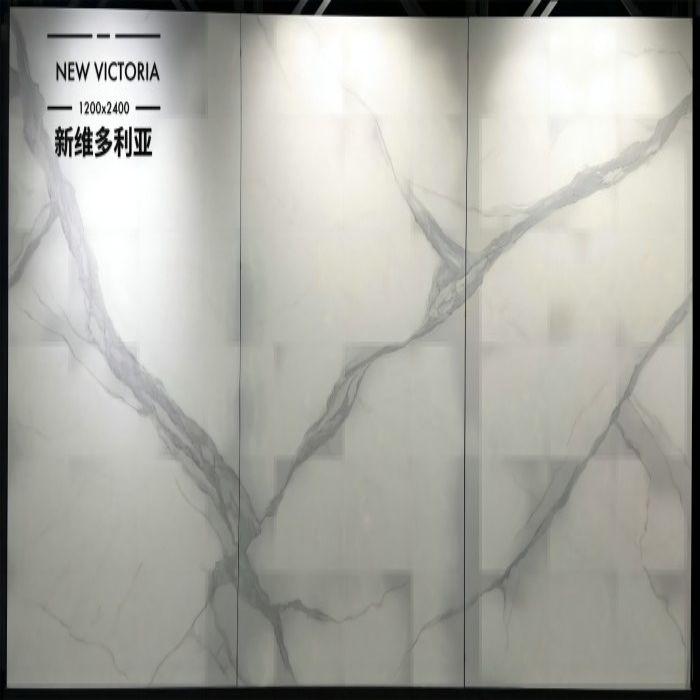 6MM Victoria Calacatta White Sintered Stone For House Decoration 