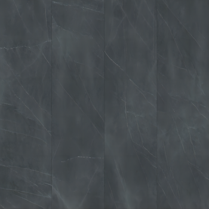 9MM Hennessy Dark Gray Sintered stone Countertop and Foor Wall 