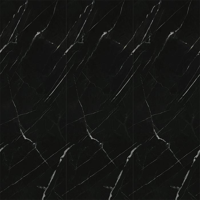 9MM Black and White Root Sintered Stone Slab for Kitchen Countertop